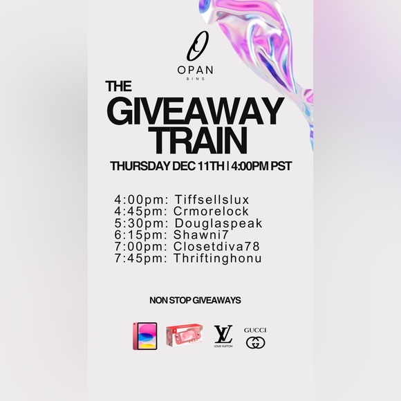 Shawni is on Opan Bins Luxury Handbag Train - Picture 3 of 12